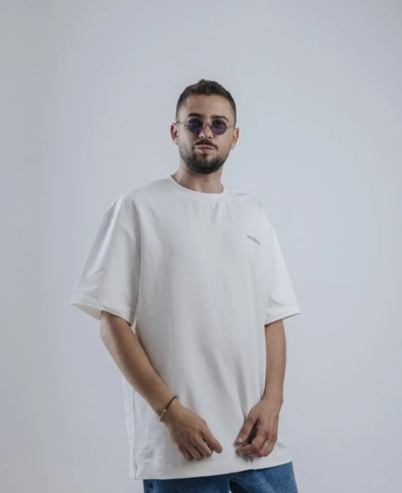 سناج فيس تيشيرتات رجالي واسعة بحزام سناك فيس